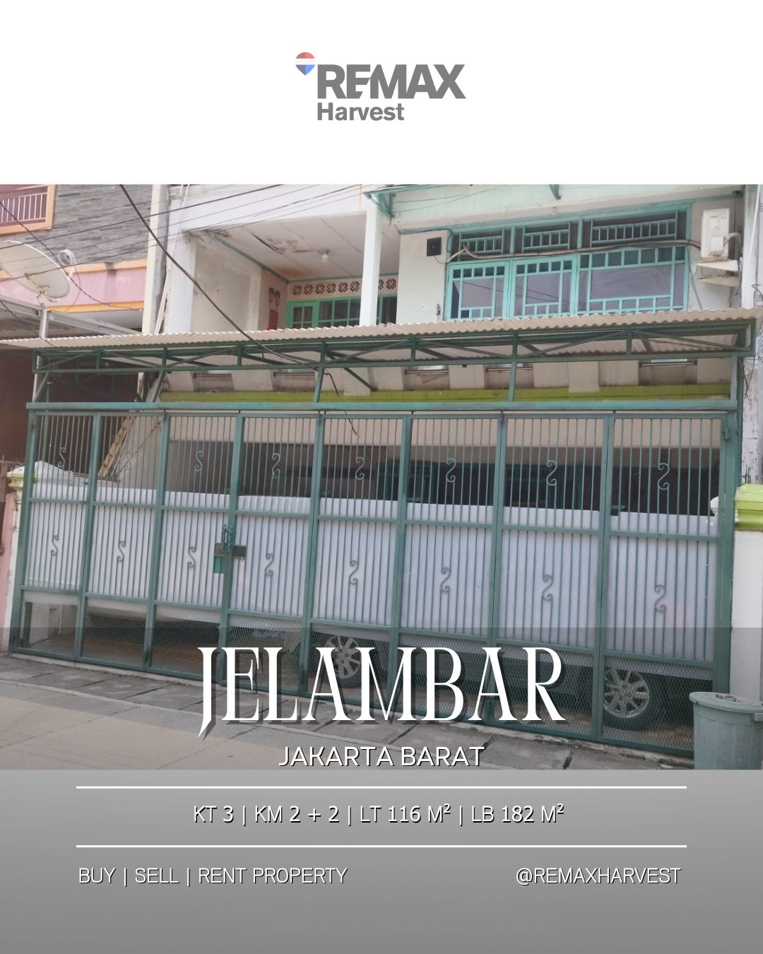 Rumah Tinggal Dalam Komplek Jelambar