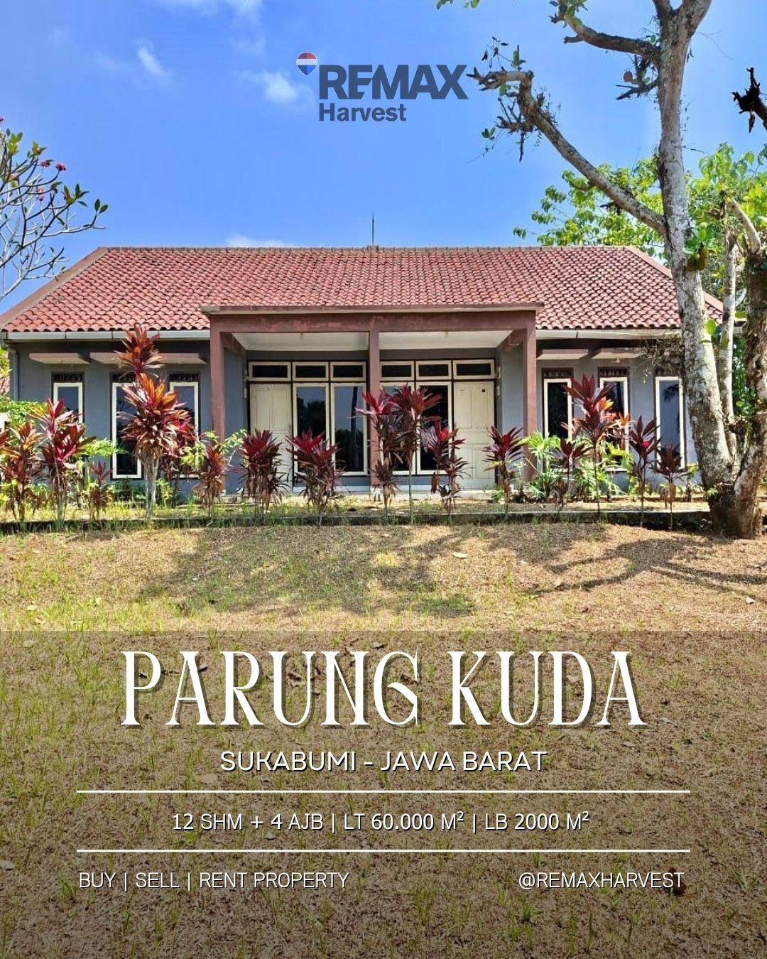 Ex Villa & Lahan Wisata Outdoor Parung Kuda